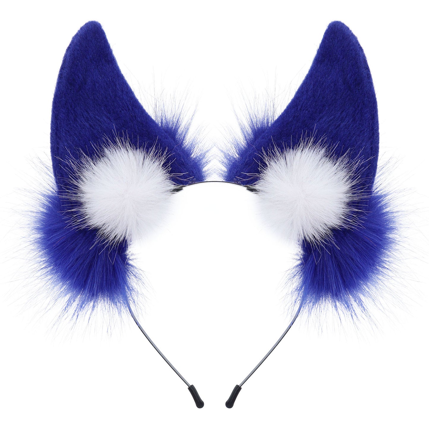 Faux Fur Cat Ear Headband Handmade Cute Kitty Hair Accessory Cosplay Convention Animal Ears Cat Girl Headwear