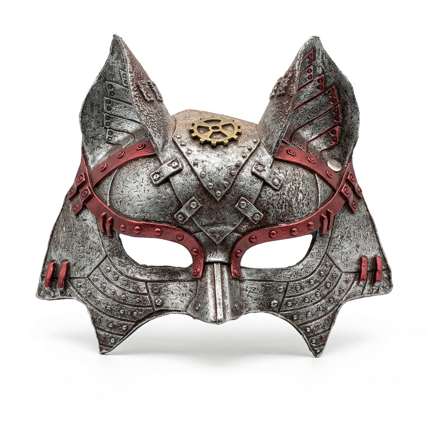 Halloween Fox Carnival Party Mask Punk PU Animal Mask Mardi Gras Fox