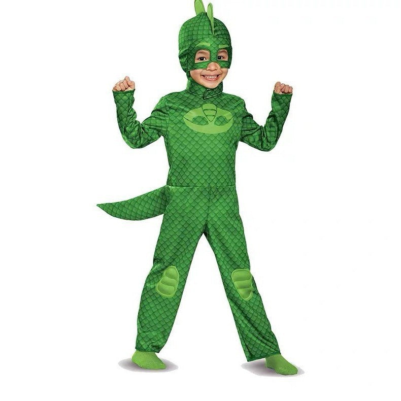 Masked Sleepwear Hero Kids Superhero Costume Cosplay Halloween Children's Performance Outfit