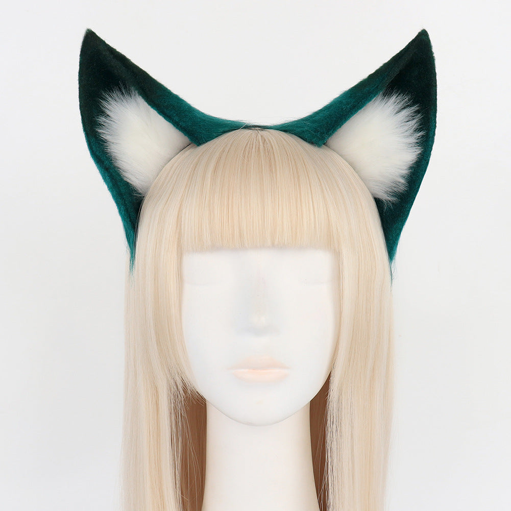 One Piece Drop Shipping Honkai Star Rail Yukong Fox Ears Headband Cosplay Plush Cat Ears Set Halloween