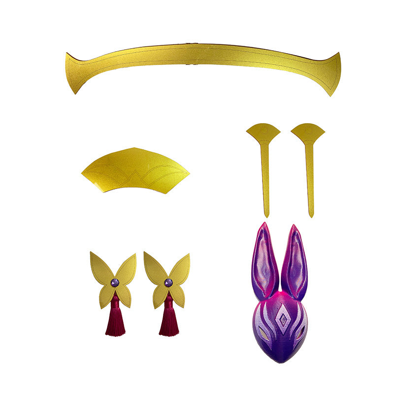 Spirit Blossom Evelynn Cosplay Costume – League of Legends | Full Set with Headwear & Props