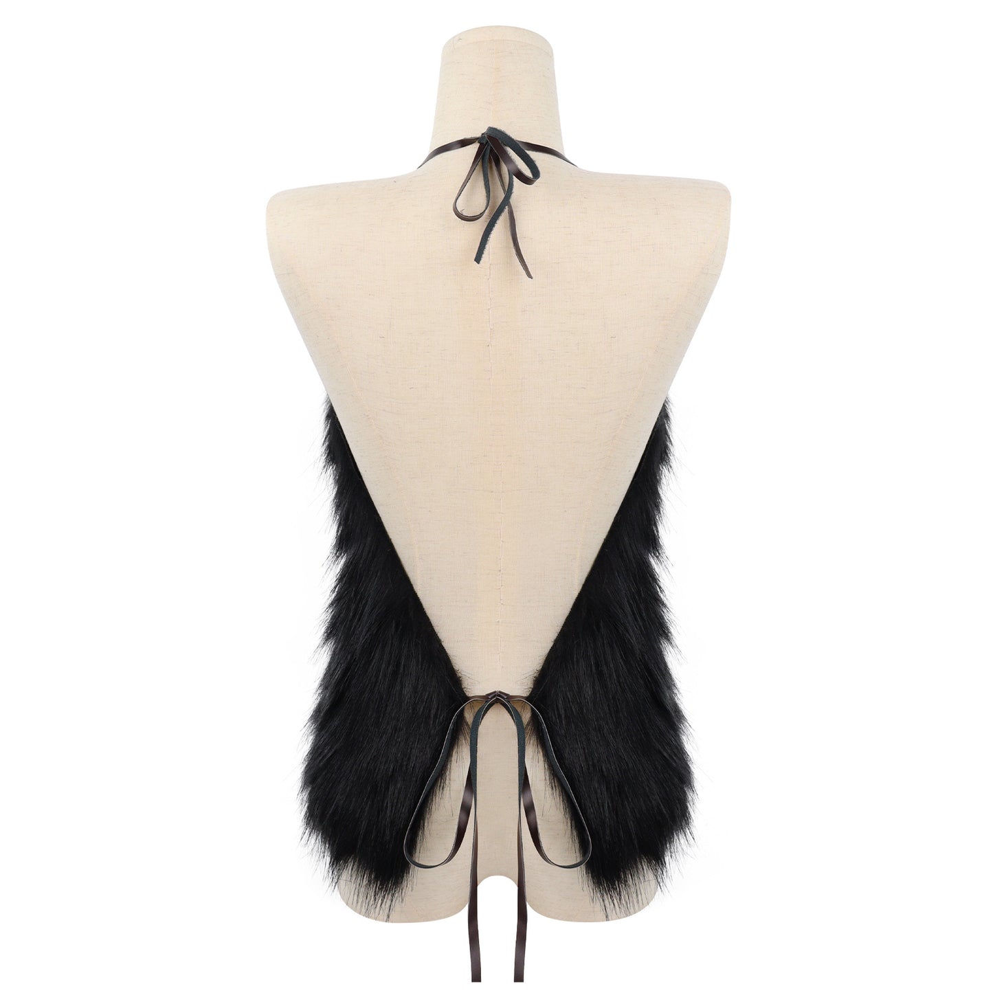 Halloween Faux Fur Caveman Costume Cosplay Viking Savage Costume Props