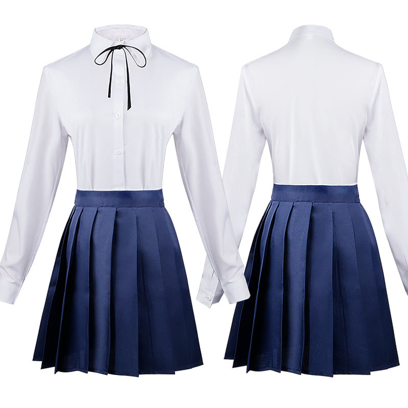 Yamada Ryo Cosplay Costume – Bocchi the Rock! | School Uniform Set + Wig Option