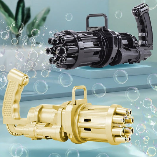 2-in-1 Bubble Gun & Fan Toy for Kids