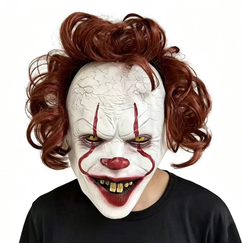 Halloween Mask Stranger Things 4 Vecna Cosplay Headpiece Horror Ghost Face Funny Head Cover