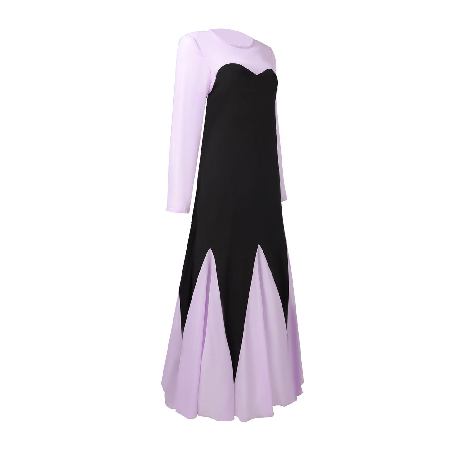 Ursula Cosplay Gown – The Little Mermaid (Disney) | Lavender & Black Floor-Length Dress | XS–3XL