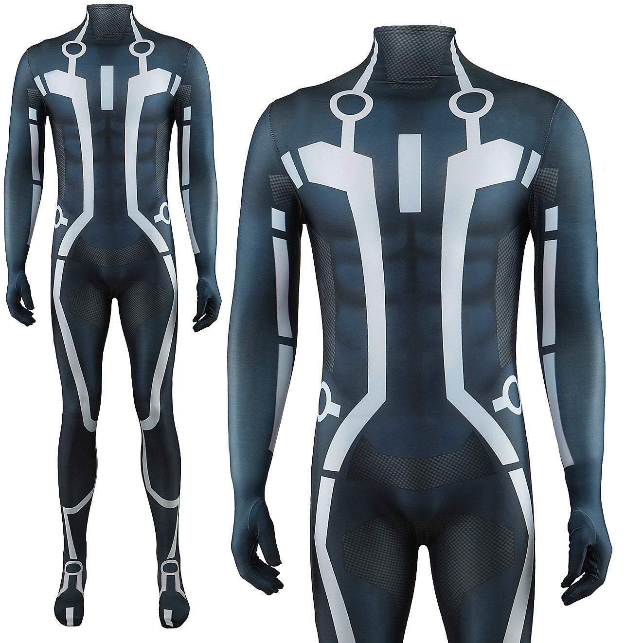 TRON: Legacy Costume Jumpsuit – Sam Flynn Circuit Suit | Men's, Women's & Kids'