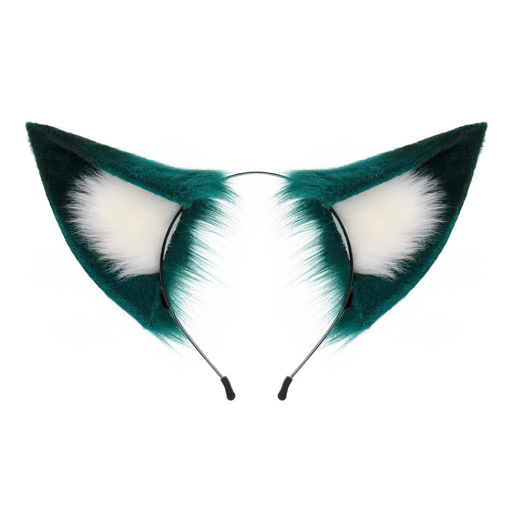 One Piece Drop Shipping Honkai Star Rail Yukong Fox Ears Headband Cosplay Plush Cat Ears Set Halloween