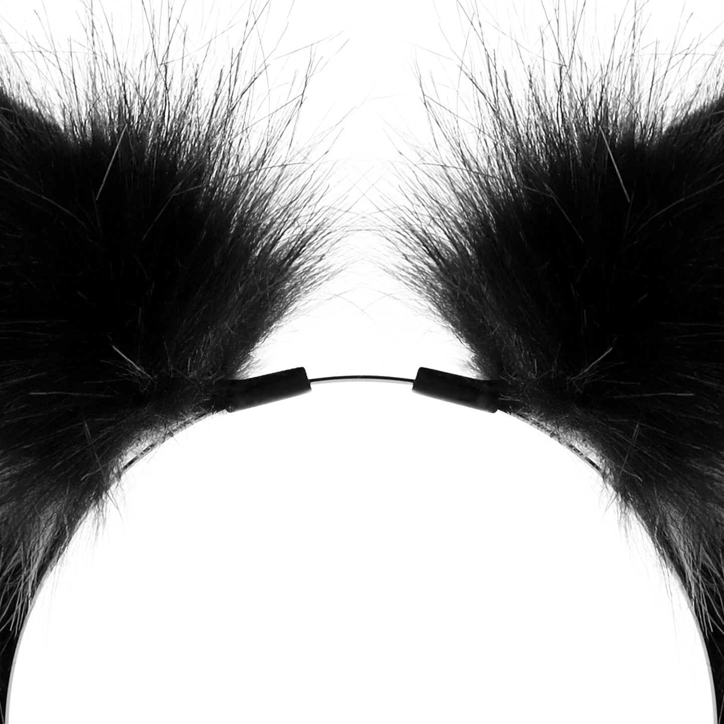 Faux Fur Cat Ears Headband Cute Large Cat Ear Hair Accessory Cosplay Convention Animal Ears Headband Cat Girl Hair Decor