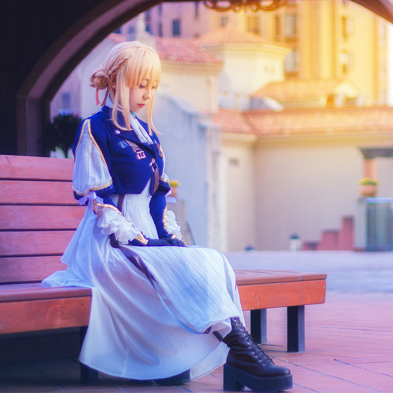 Violet Evergarden Cosplay Costume – Auto Memory Doll Uniform | Women's Full Set