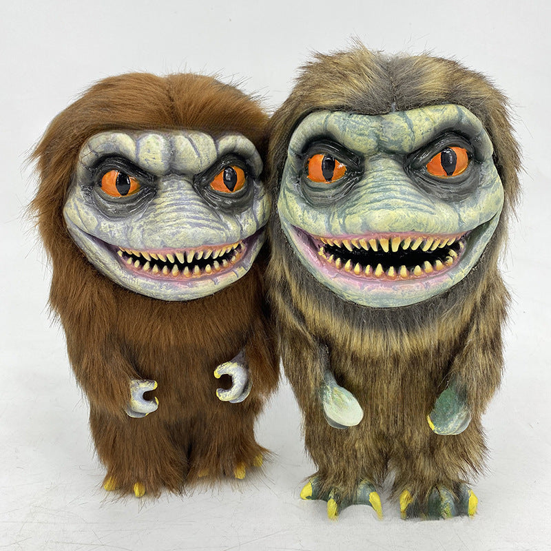 Halloween Alien Figurine Critters Prop Doll Plush Toy Monster Doll Wanted
