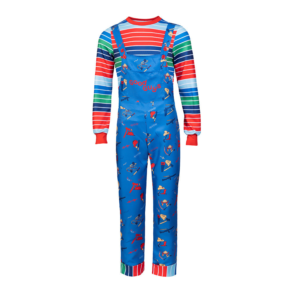 Ghost Baby Chucky Season 2 cosplay costume Chucky overalls performance costume Halloween cosplay costume