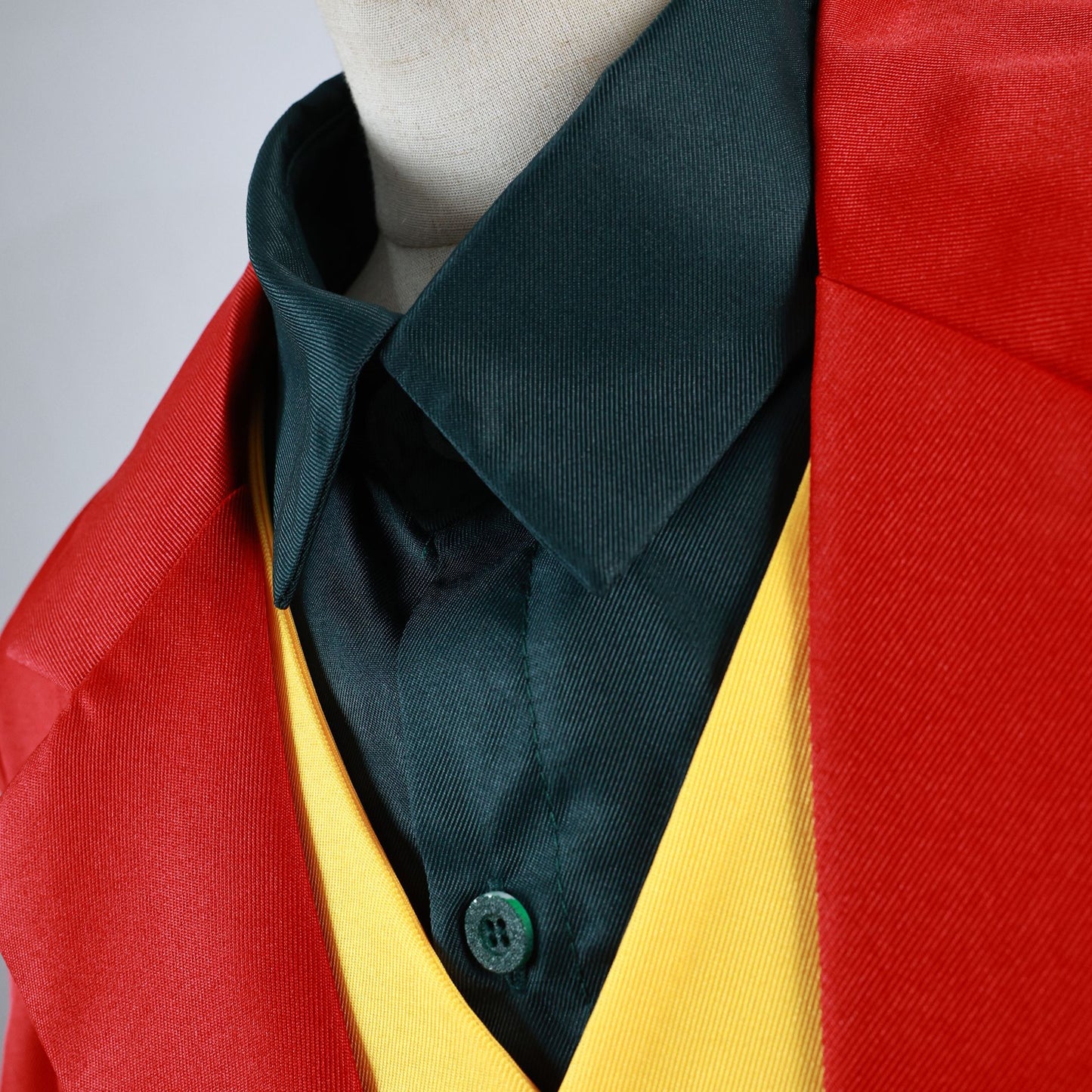 Joker Cosplay Costume – Arthur Fleck Red Suit | Joker (2019) | Red Blazer, Yellow Vest & Trousers Set | XS–3XL
