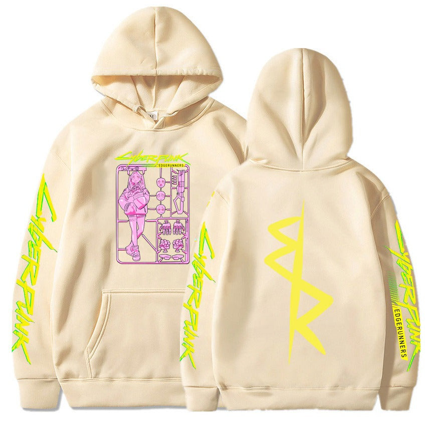 Cyberpunk: Edgerunners Rebecca Graphic Hoodie – Unisex Pullover | 7 Colors | XS–3XL