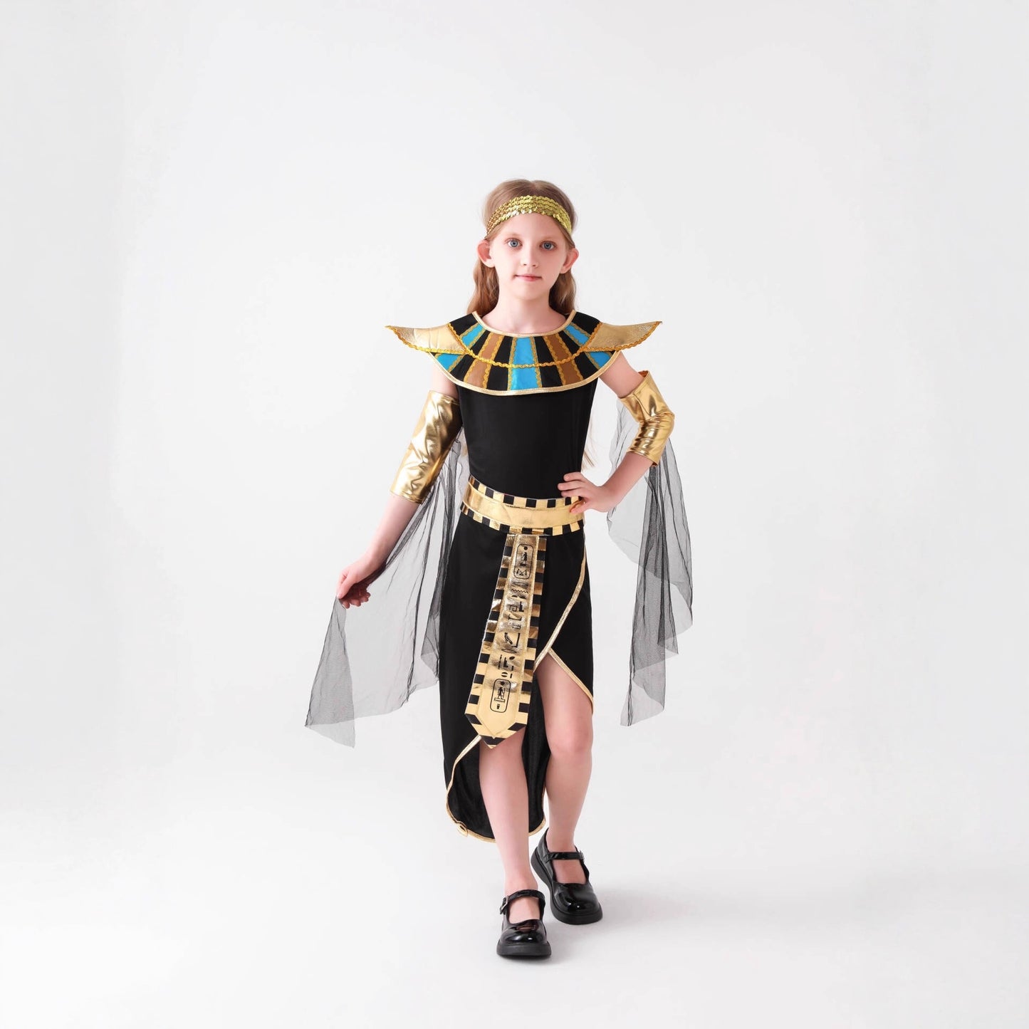 Cosplay Costume Children's Halloween Costume Egyptian Pharaoh Costume Role Play Costume In Stock Manufacturer