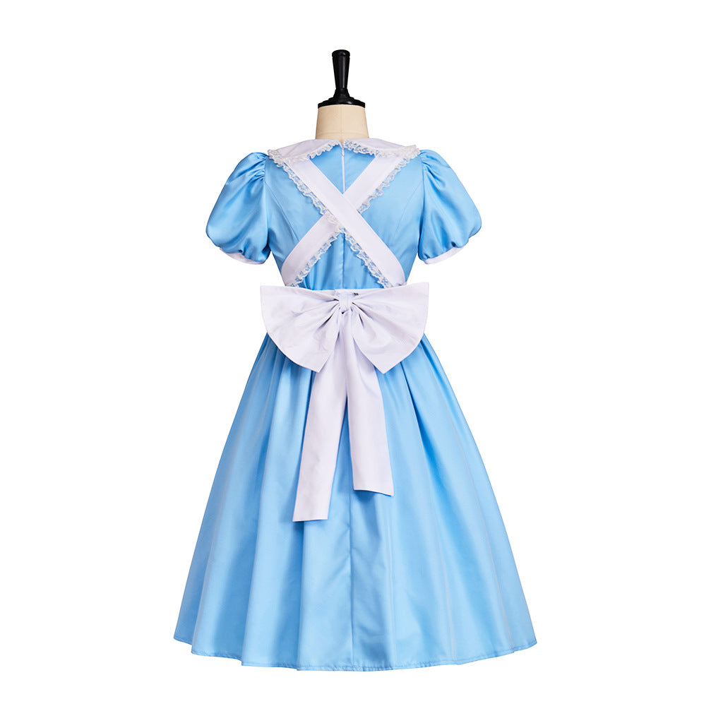 Anime adult Alice's Adventures in Wonderland cosplay costume maid costume Halloween cosplay costume