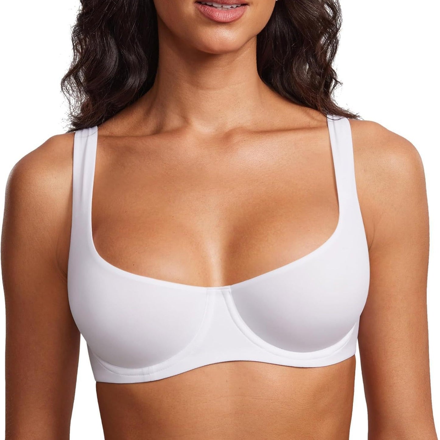 Fashion Bra with Steel Ring, Uplifting and Plumping, Anti-sagging, Side-bust Reduction, Plus Size, Comfortable Underwire Bra