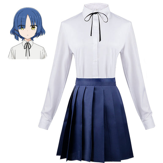 Yamada Ryo Cosplay Costume – Bocchi the Rock! | School Uniform Set + Wig Option