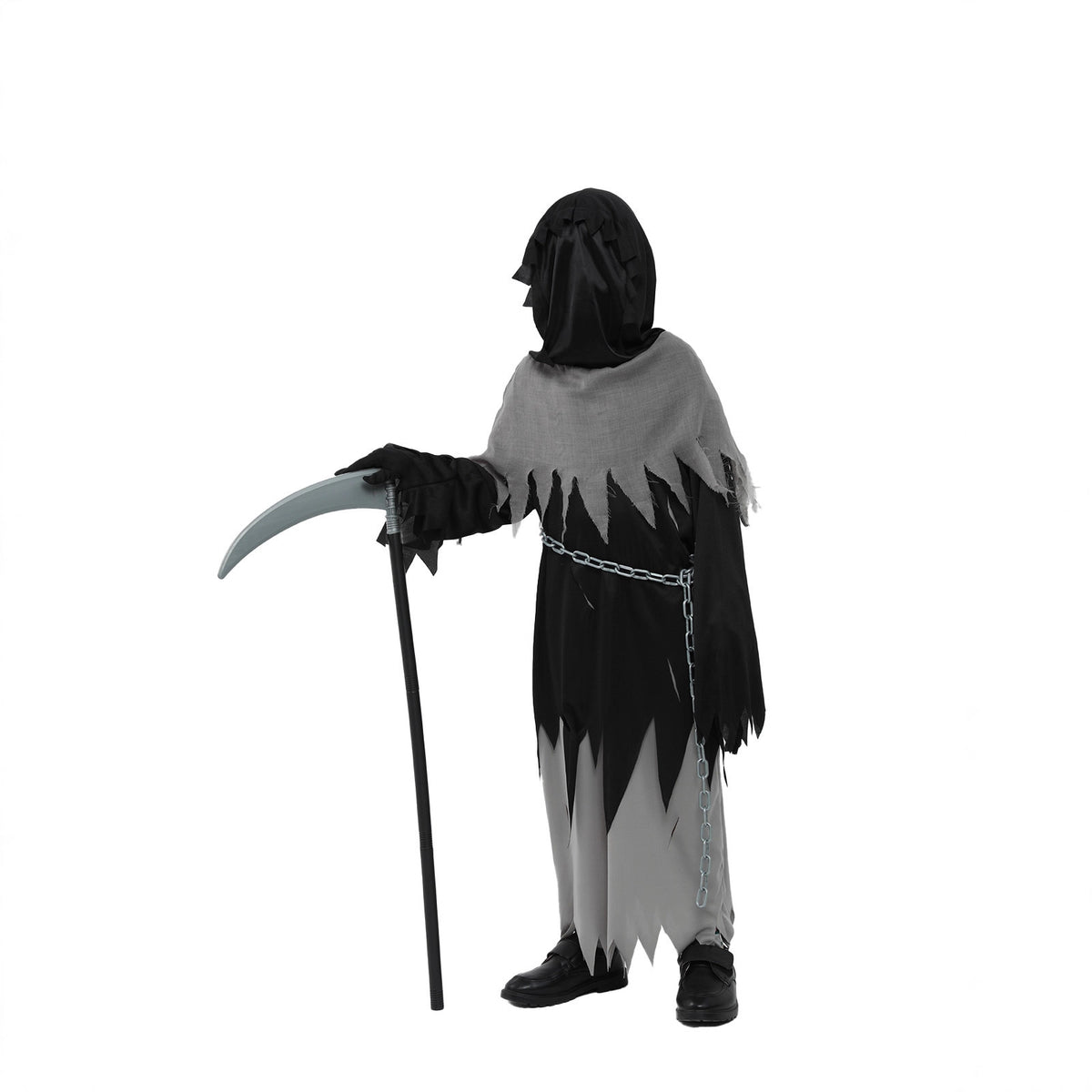 cos costume Children's Halloween outfit Horror Grim Reaper costume Scythe monster costume cosplay outfit Factory in stock