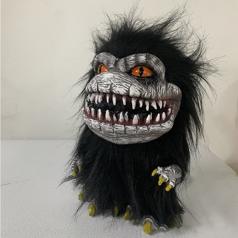 Halloween Alien Figurine Critters Prop Doll Plush Toy Monster Doll Wanted