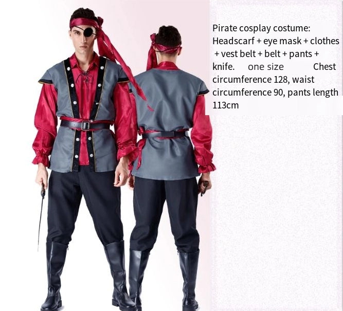 Adult Halloween Costume Set – Pirates, Vampire & More | 21 Styles