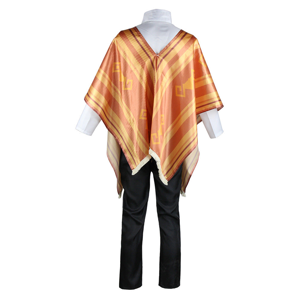 Camilo Madrigal Cosplay Costume – Encanto | Yellow Ruana Cloak, Shirt & Pants Set | Adults & Kids