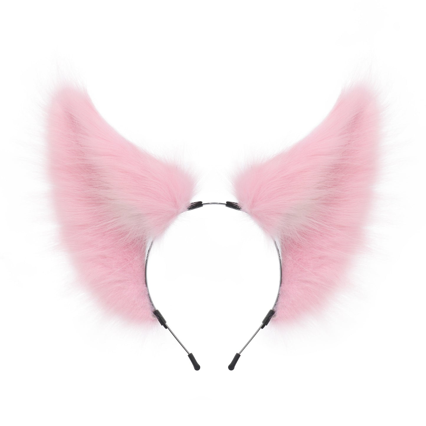 Faux Fur Cat Ears Headband Cute Large Cat Ear Hair Accessory Cosplay Convention Animal Ears Headband Cat Girl Hair Decor