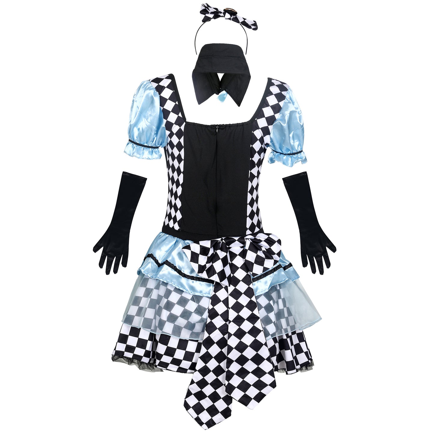 Halloween Costume Adult Women Alice Maid Vampire Clown Lolita Puffy Dress Princess