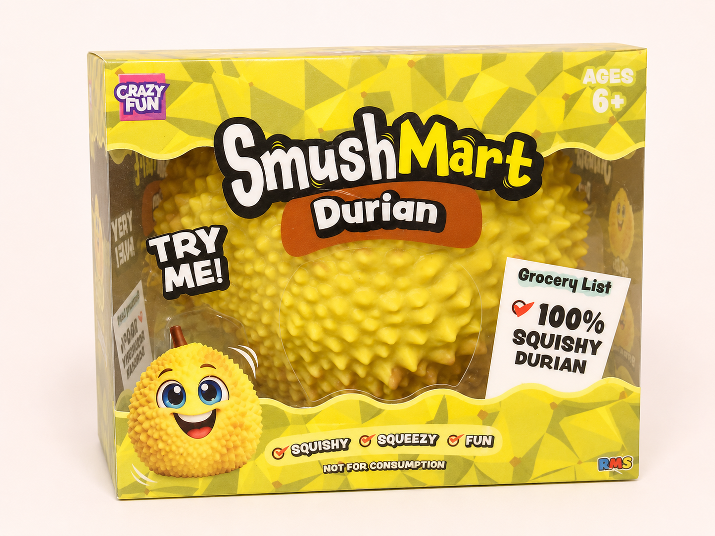 Crazy Fun SmushMart Durian Squishy