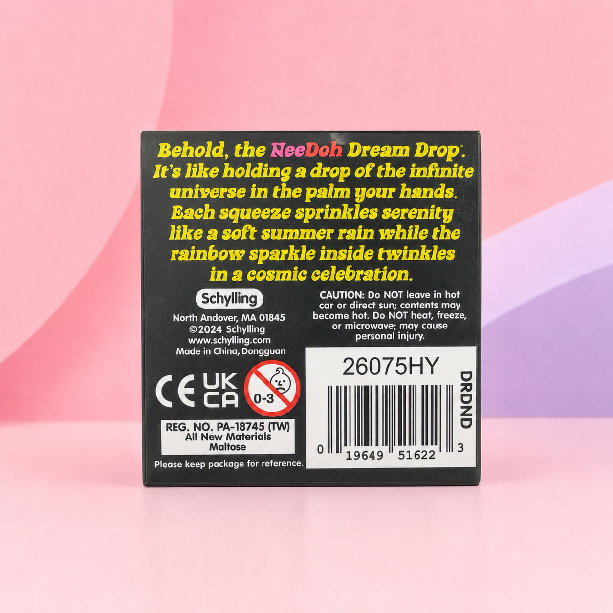 NeeDoh Dream Drop Sparkle Sensory Squish