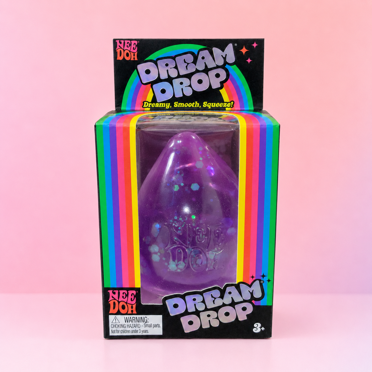 NeeDoh Dream Drop Sparkle Sensory Squish