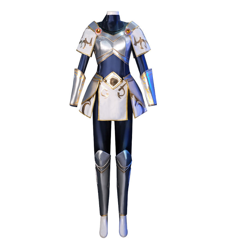 Prestige Lux Cosplay Costume – League of Legends | Radiant Goddess Armor Set