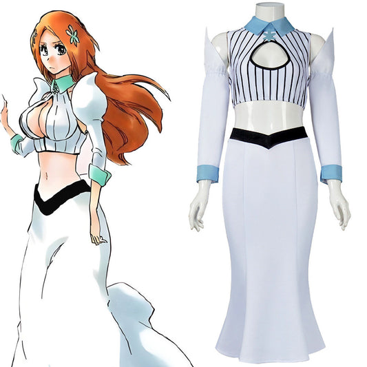 Orihime Inoue Cosplay Costume – Bleach Hueco Mundo Outfit | Women's Full Set