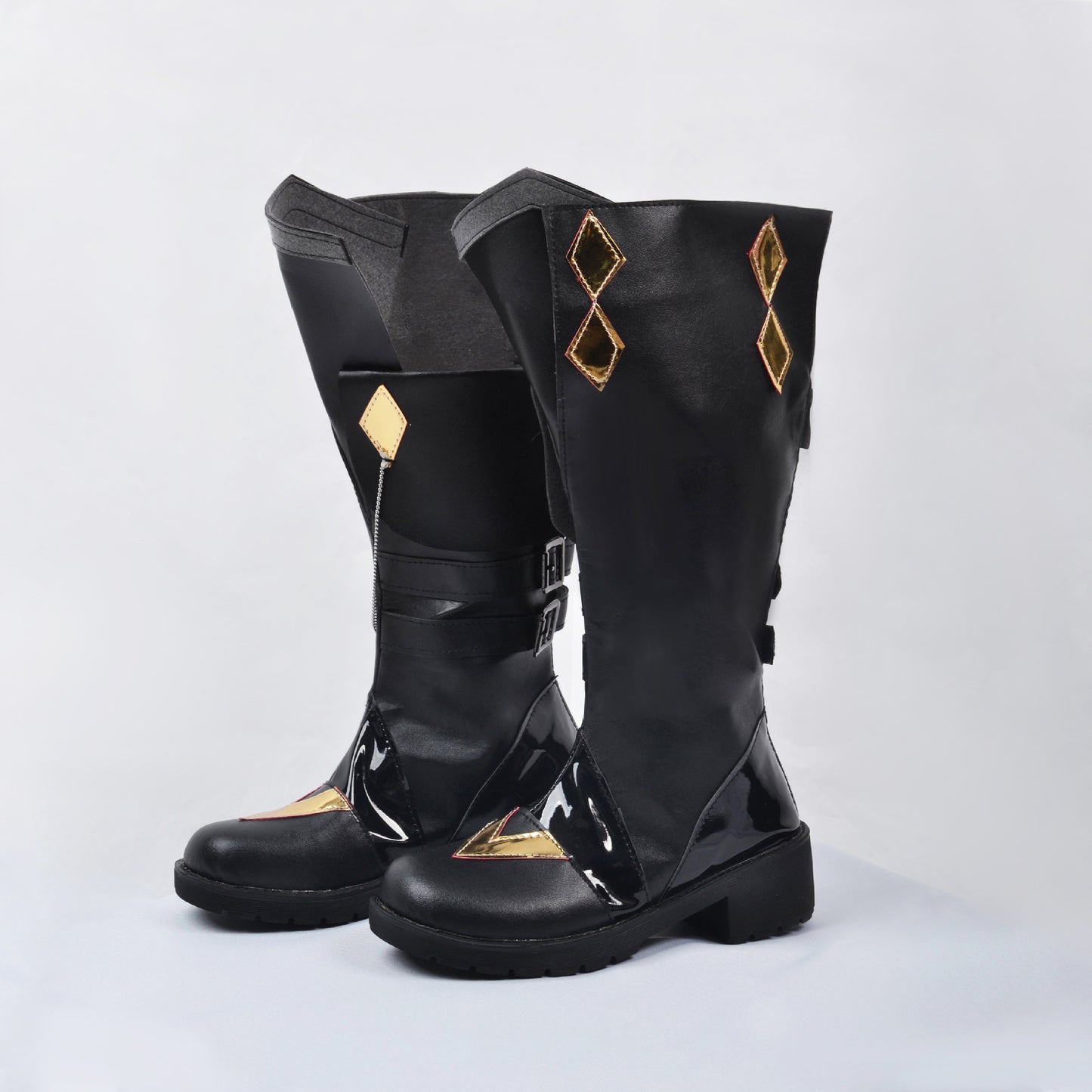 Dottore Cosplay Shoes – Genshin Impact | Leather Costume Shoes | EU 36–43