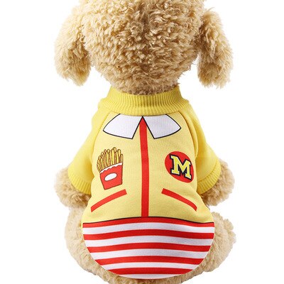 Halloween Pet Costume – Angel & Cartoon Print Jacket for Cats & Dogs | 16 Colors | XS–XXL