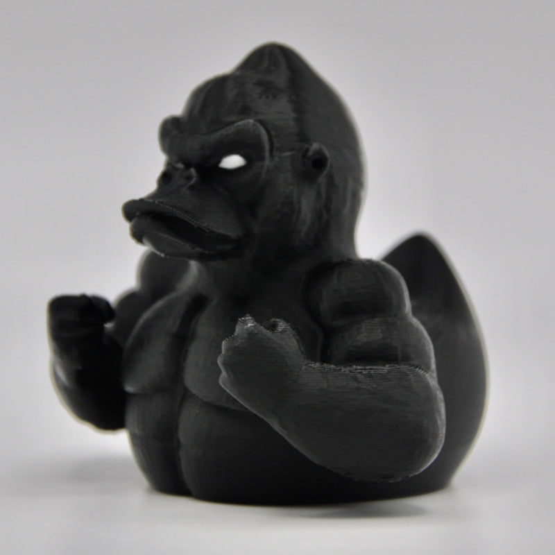 3D Printed Duck Collection Featuring Iron Man and Venom Designs - Creative Personality Toy for Desk Decoration