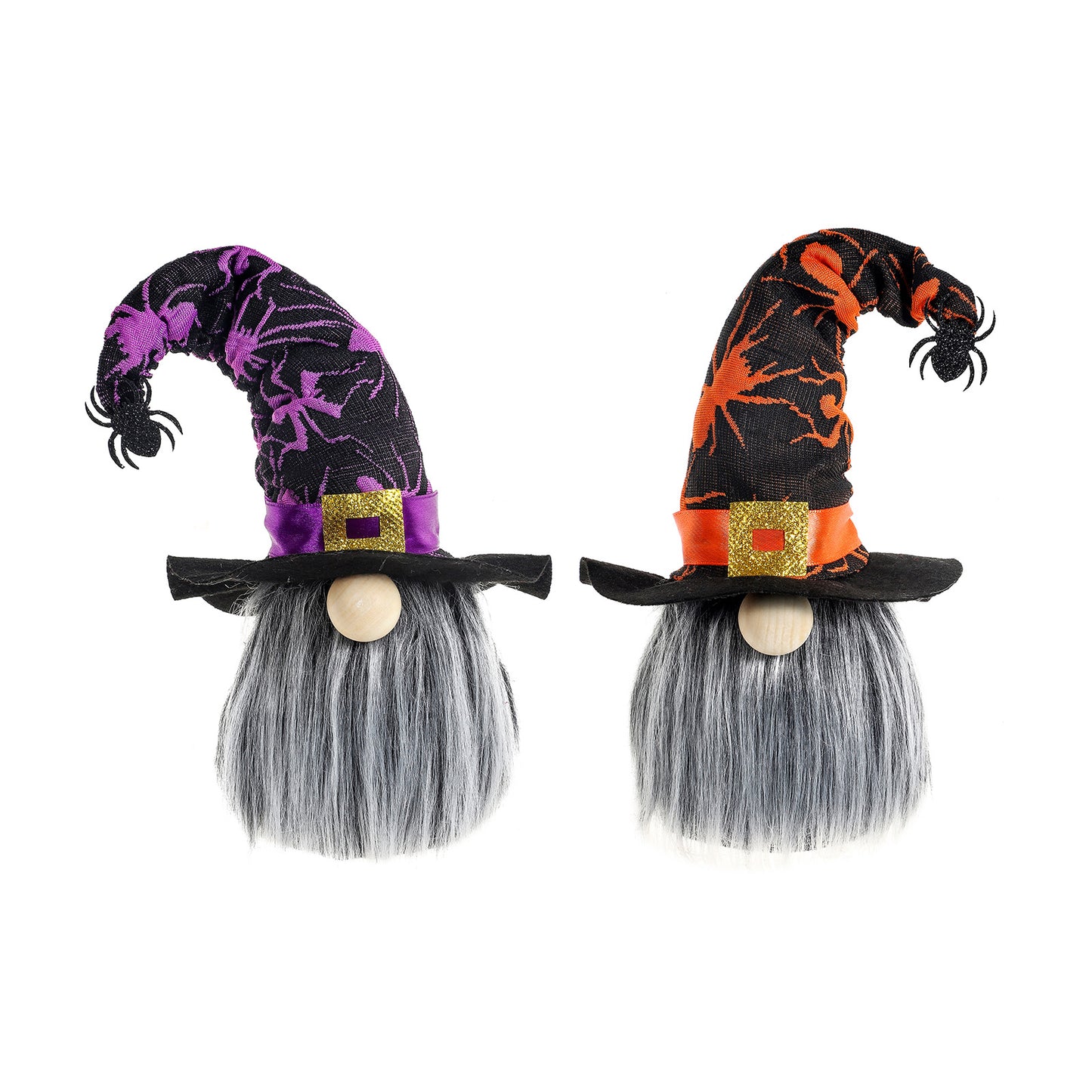 Halloween Decorative Doll Spider Bat Party Decoration Faceless Dwarf Figurine Ornament