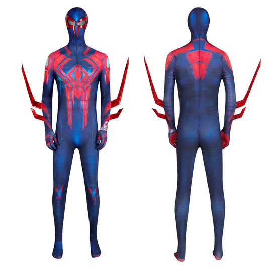 Spider-Man 2099 Cosplay Costume – Miguel O'Hara Bodysuit | Adults & Kids