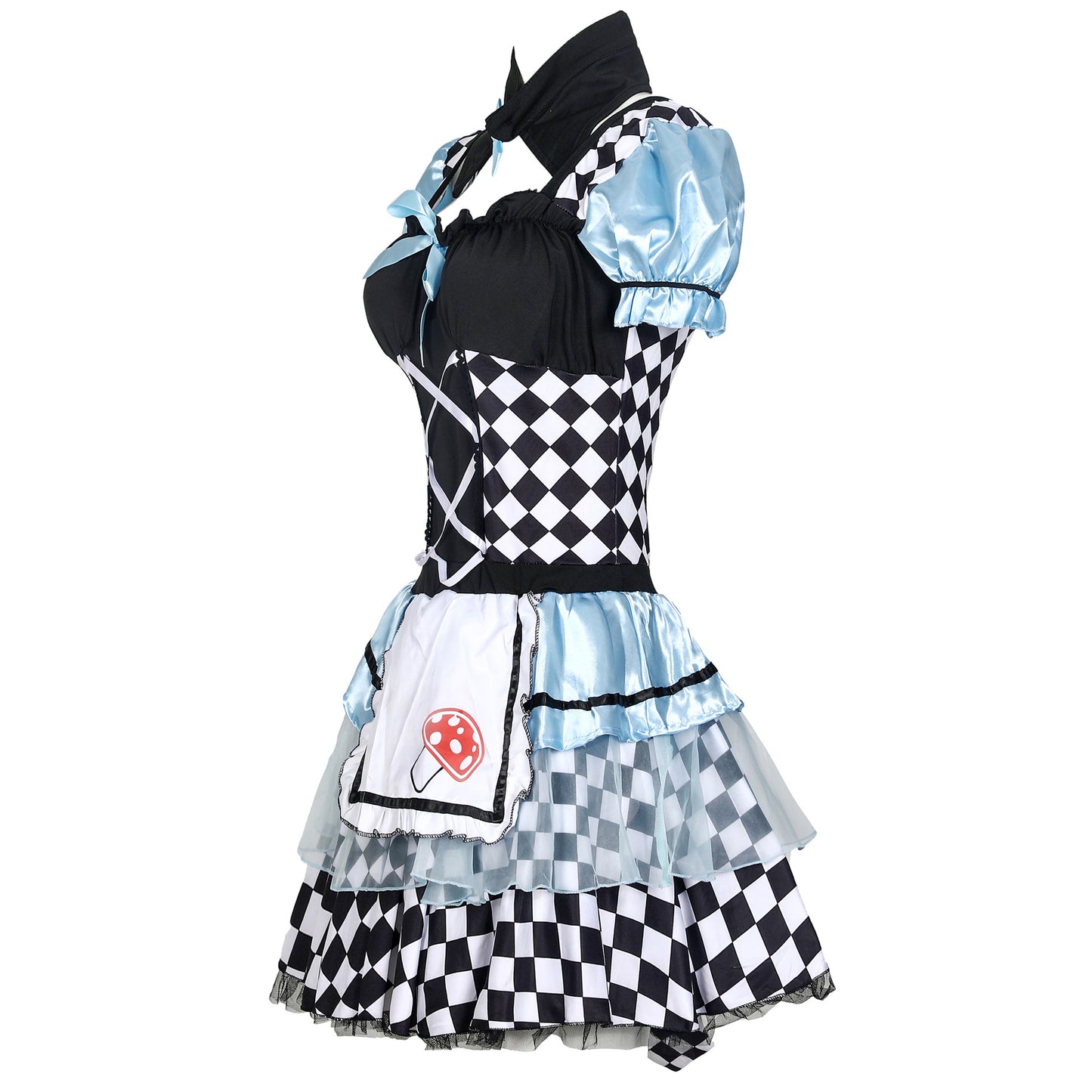 Halloween Costume Adult Women Alice Maid Vampire Clown Lolita Puffy Dress Princess