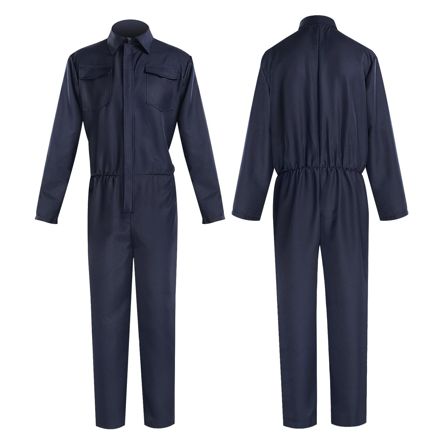 Michael Myers Cosplay Costume – Halloween | Mechanic Coverall Jumpsuit | Jumpsuit Only or Full Set with Mask & Prop Knife | Adults & Kids