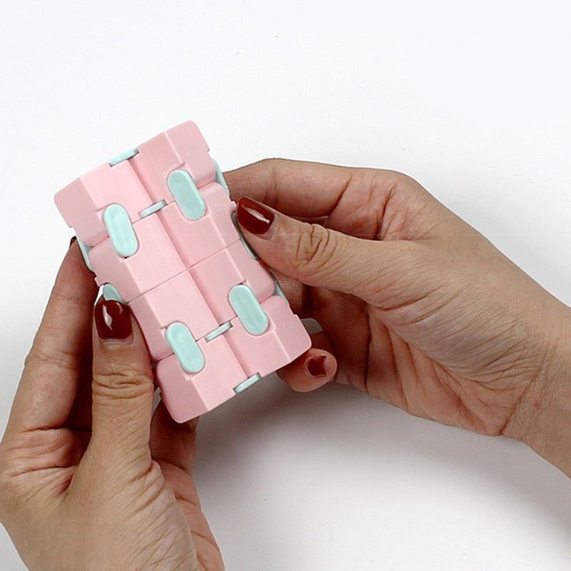 Mini Infinity Cube Toys For Relieving Stress Anxiety Suitable For Children Adult Fun Magic Cube Decompression Toys
