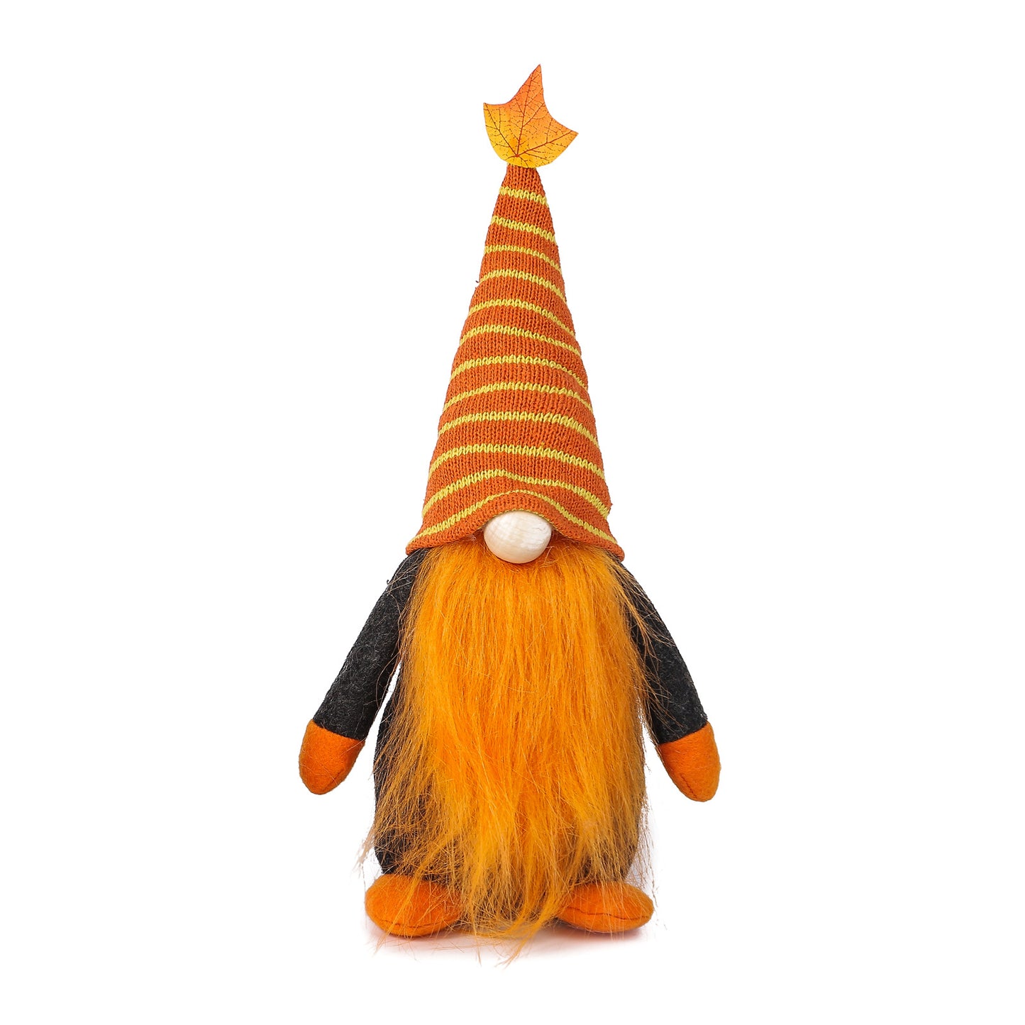 New Harvest Festival Orange Dwarf Doll Long Hat Plush Rudolph Santa Decoration Props