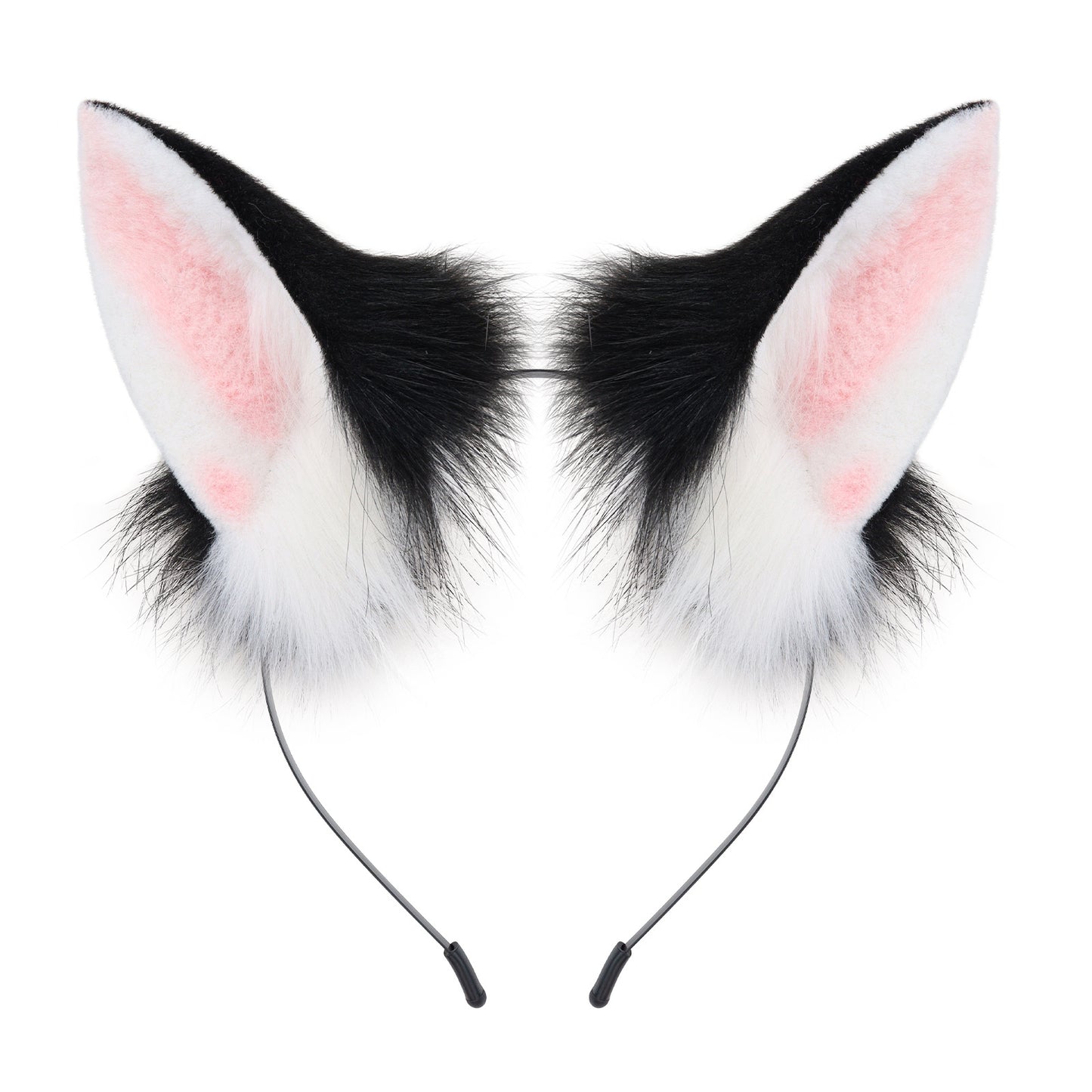 Handmade Plush Cat Ear Fox Ear RealisticAnimal Ears Cosplay Costume Animal Ears Headband Hair Accessory