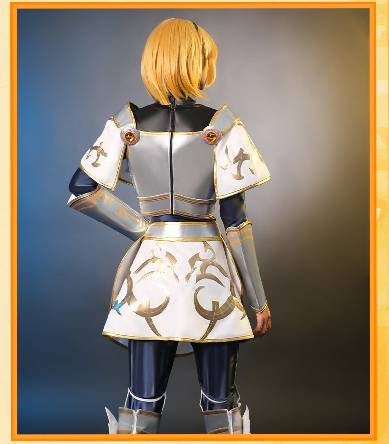 Prestige Lux Cosplay Costume – League of Legends | Radiant Goddess Armor Set