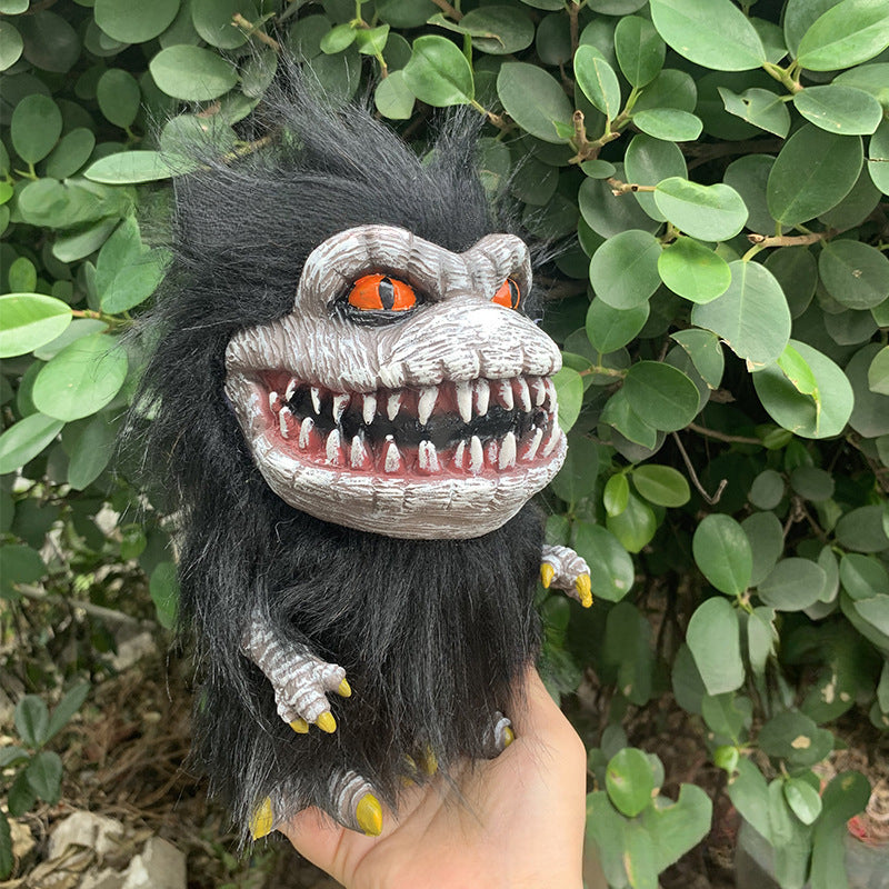 Halloween Alien Figurine Critters Prop Doll Plush Toy Monster Doll Wanted