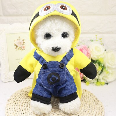 Halloween Pet Costume – Angel & Cartoon Print Jacket for Cats & Dogs | 16 Colors | XS–XXL