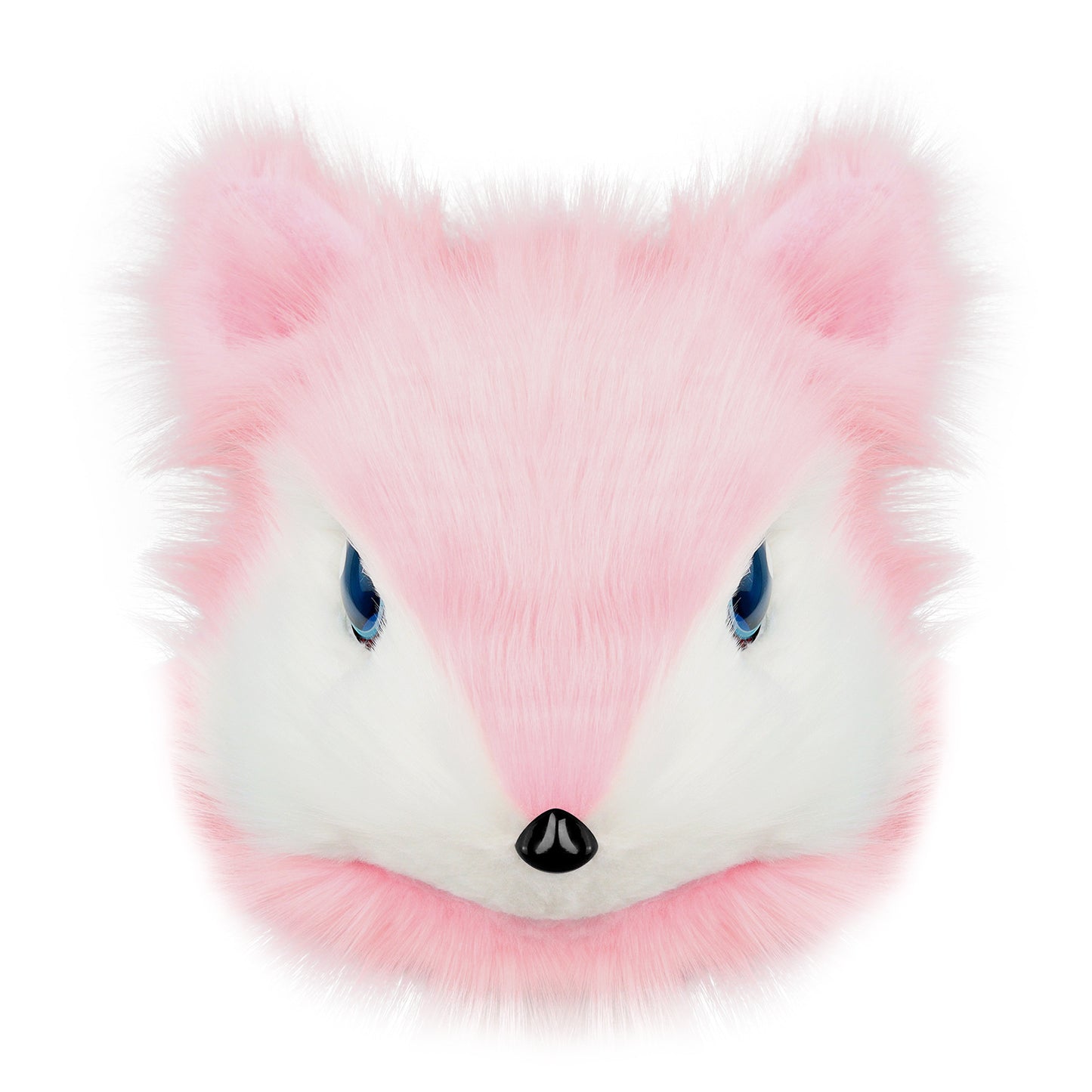 Single-Head Finished Fursuit Headpiece, Squirrel-Type Mouse Fursuit Head Mask, Cosplay Costume for Convention, Wearable Fursona Apparel