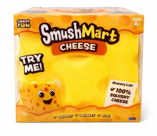 SmushMart Cheese Jumbo Squishy