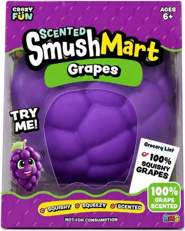 SmushMart Scented Grapes Jumbo Squishy