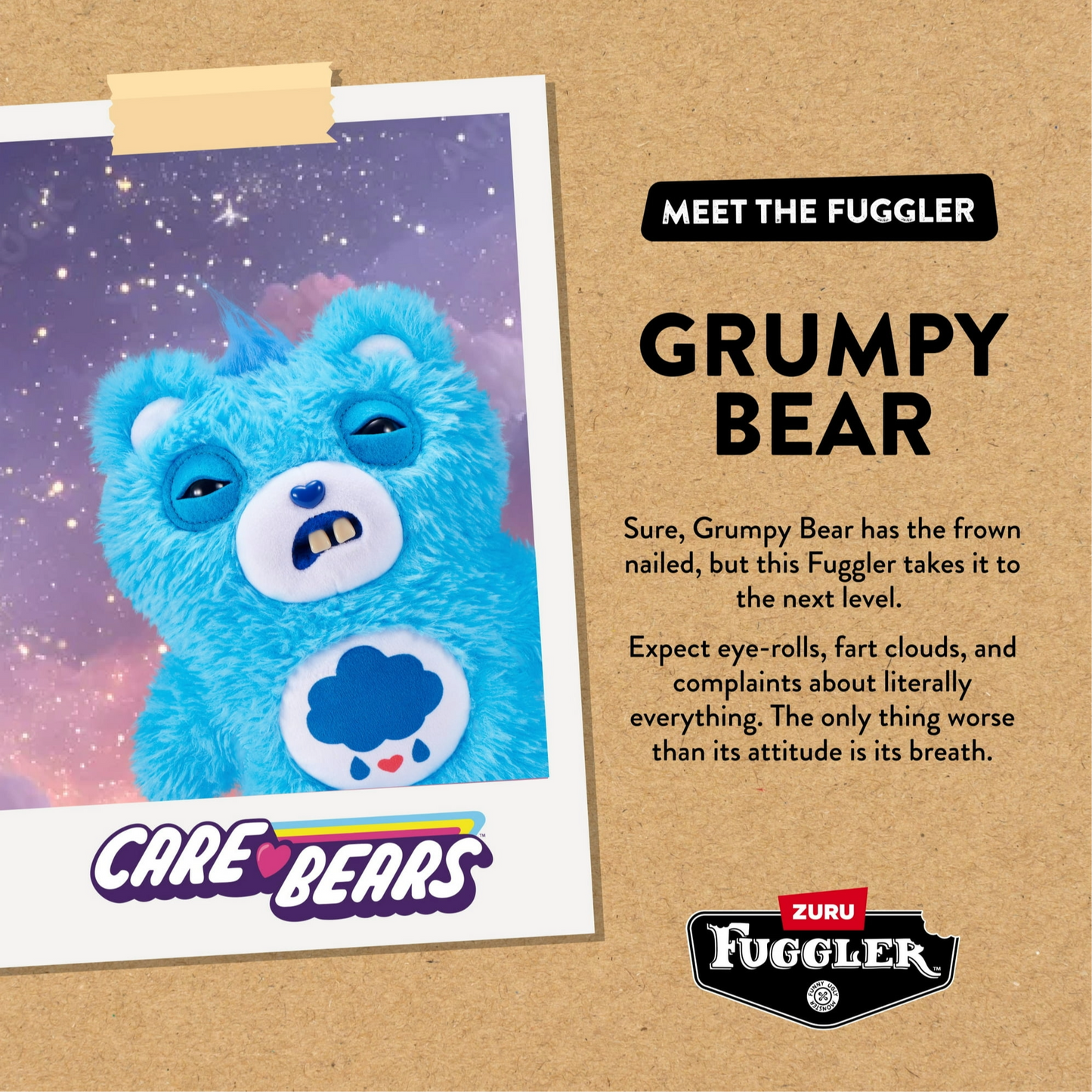 Fuggler Care Bears 9 inch